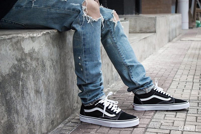 VANS – OFF THE WALL ‘Old Skool /Black & White /VN000D3HY28 ...