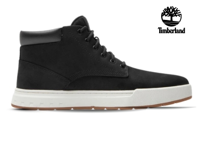 Timberland Men's Maple Grove Leather Chukka - Black /TB 0A5PSG015